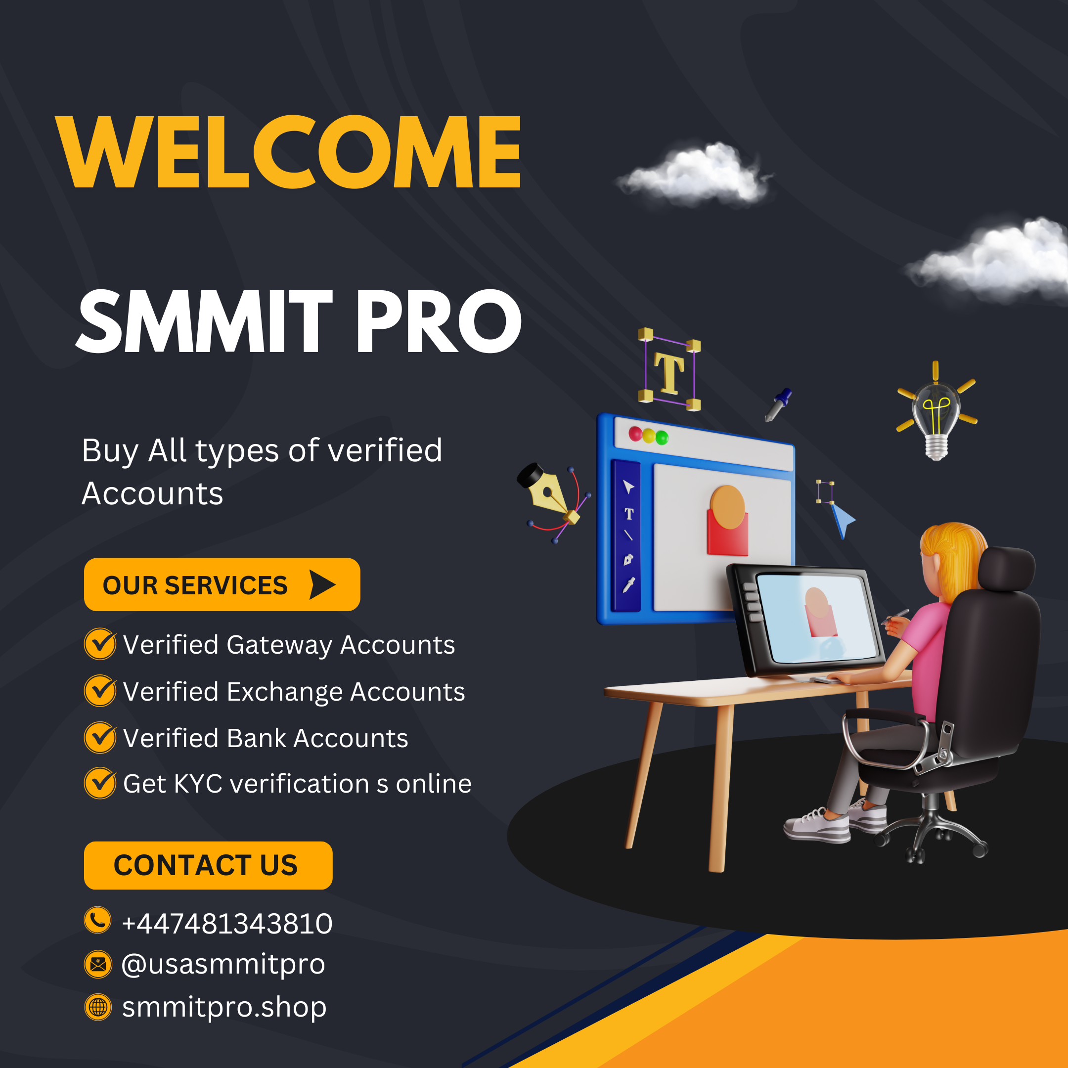 SMM IT PRO Verified crypto exchanges for sale online, Trusted platform to buy crypto exchange accounts, Buy pre-verified accounts